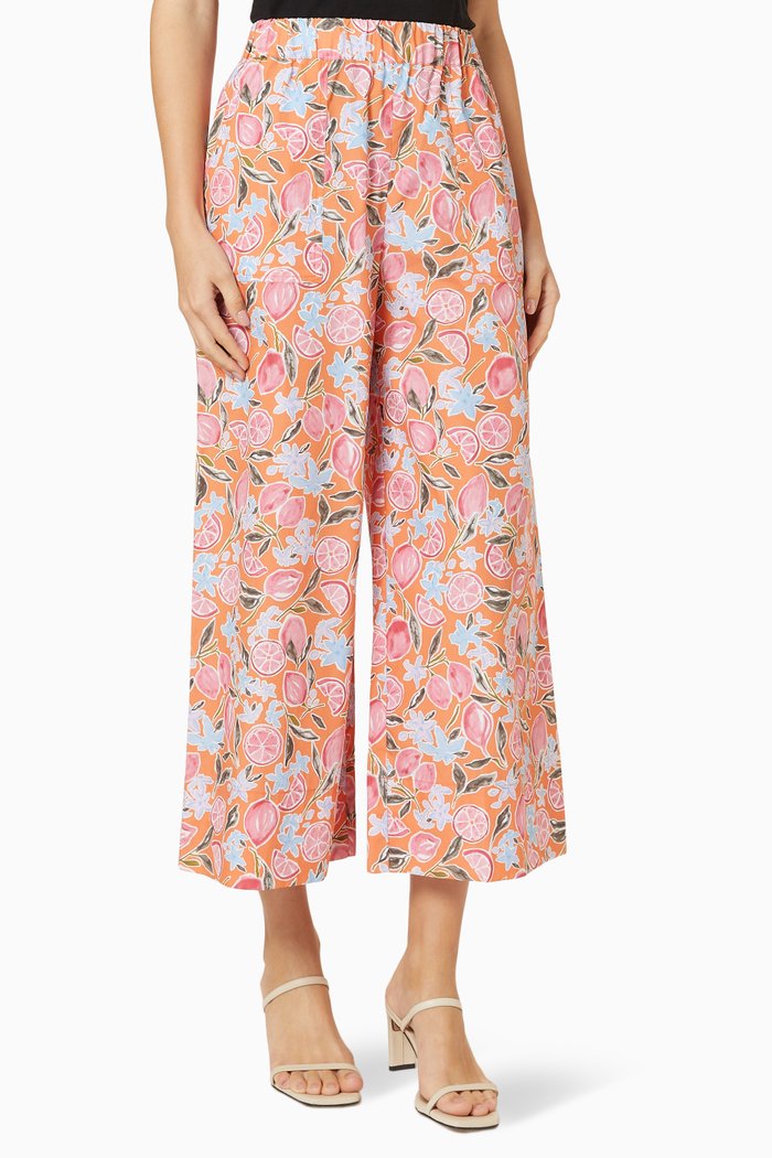 

Dino Pants in Cotton Poplin, Orange