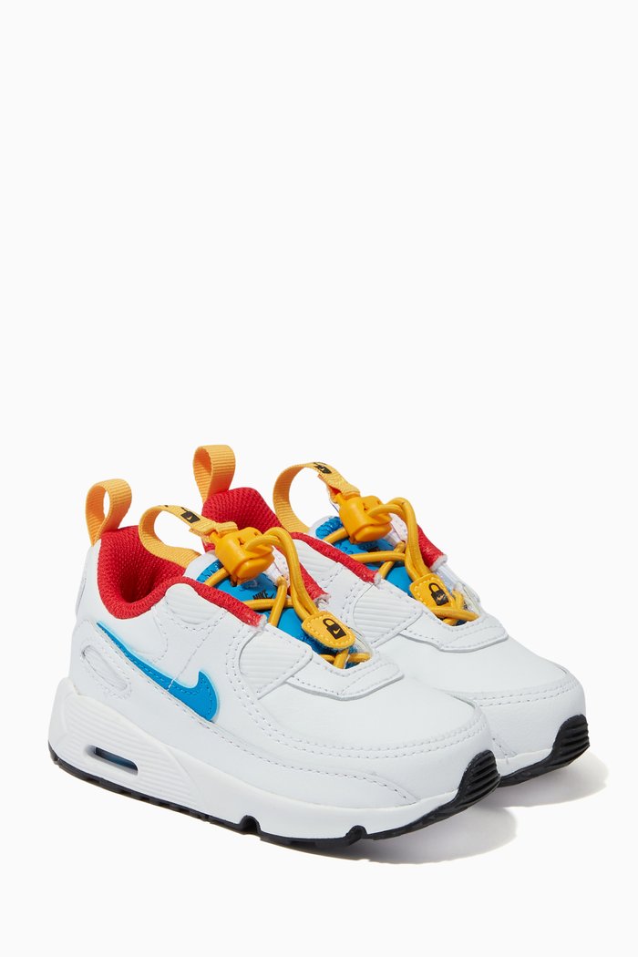 

Air Max 90 Toggle Sneakers in Leather, White