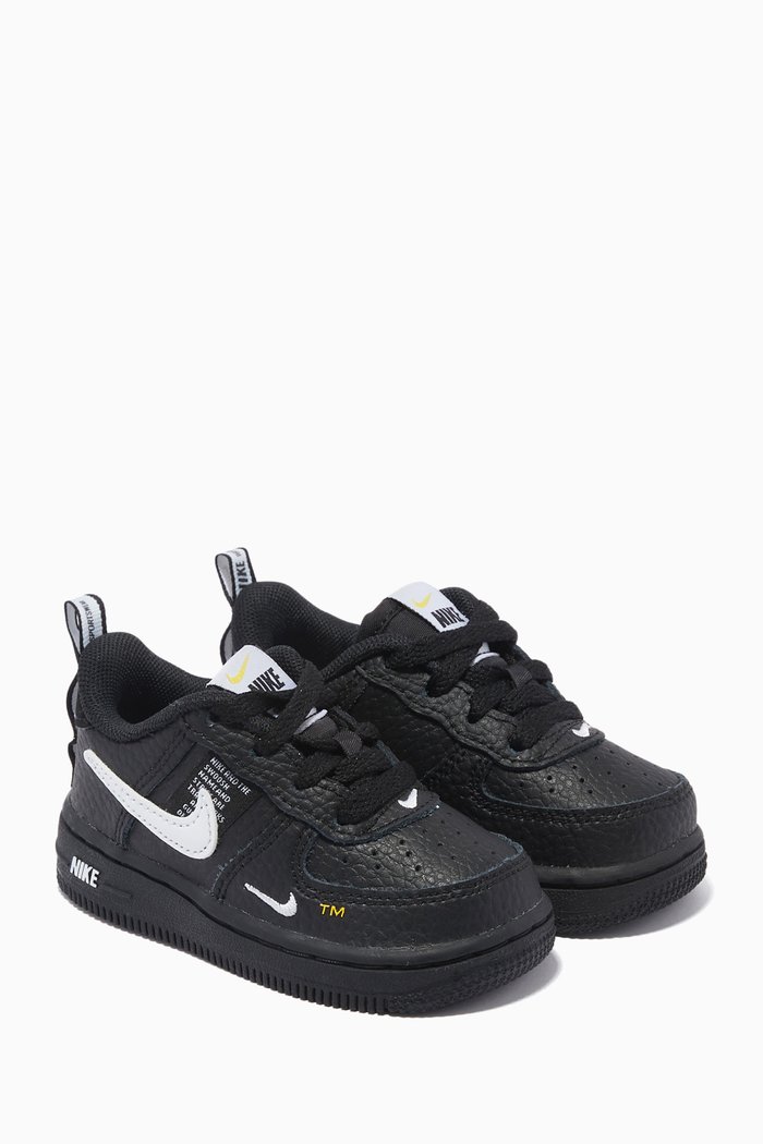 

Force 1 LV8 Utility Sneakers in Leather, White