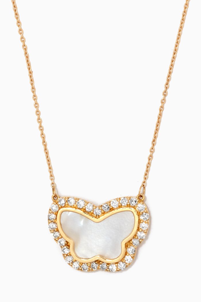 

Alina Diamond Necklace in 18kt Yellow Gold