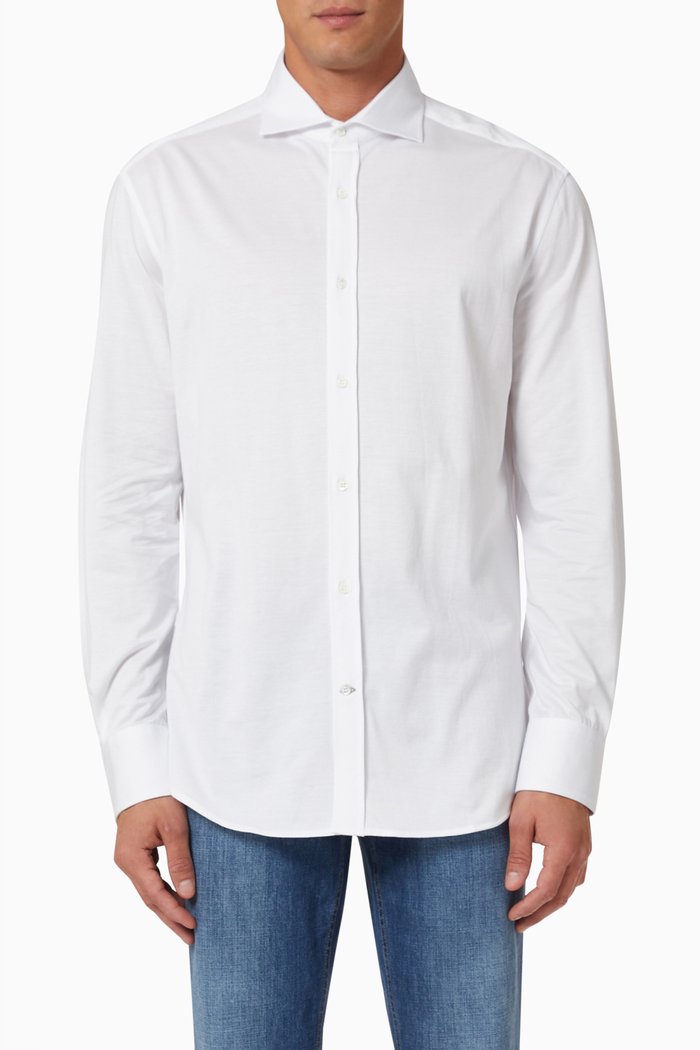 

Classic Shirt in Cotton, White