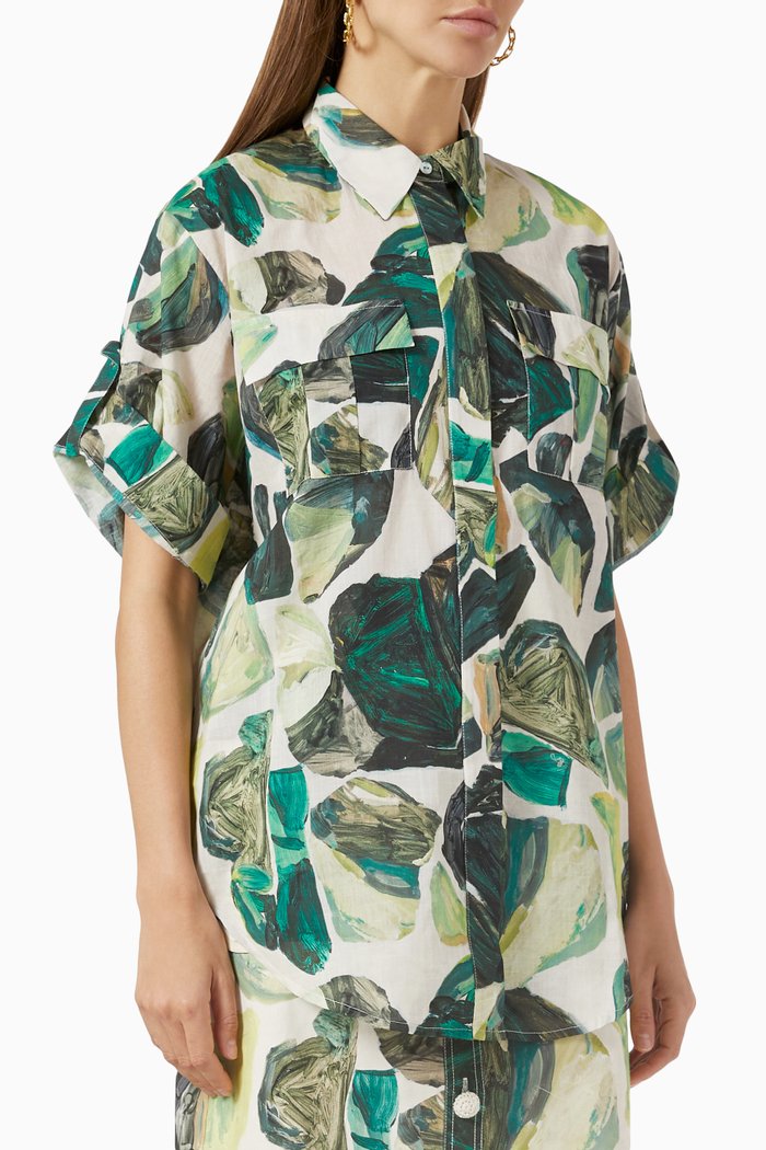 

Siena Utility Shirt, Green