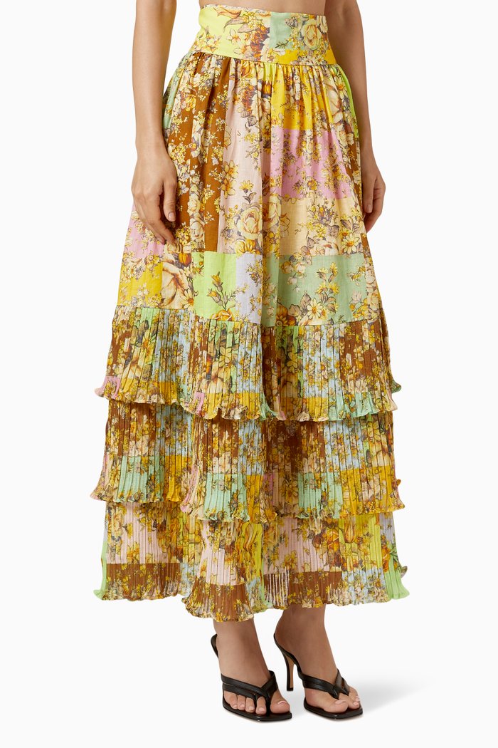

Matilde Pleated Skirt, Multicolour