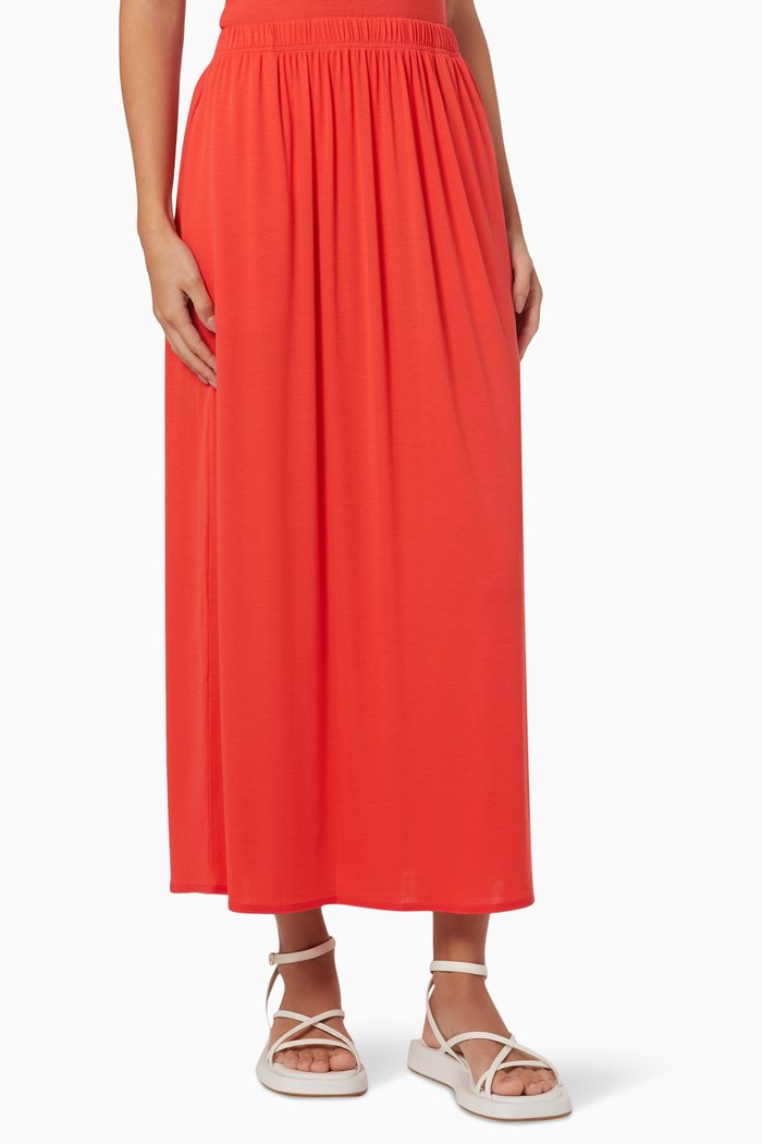 

Ezra Maxi Skirt, Orange