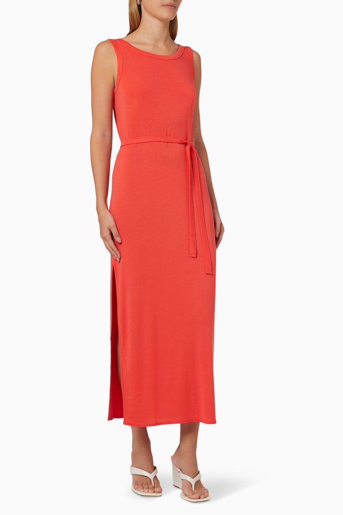 

Wren Drop Back Dress, Orange