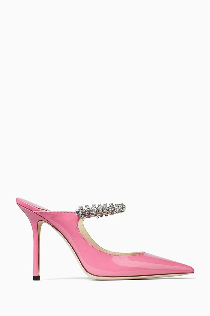 

Bing 100 Mules in Patent Leather, Pink