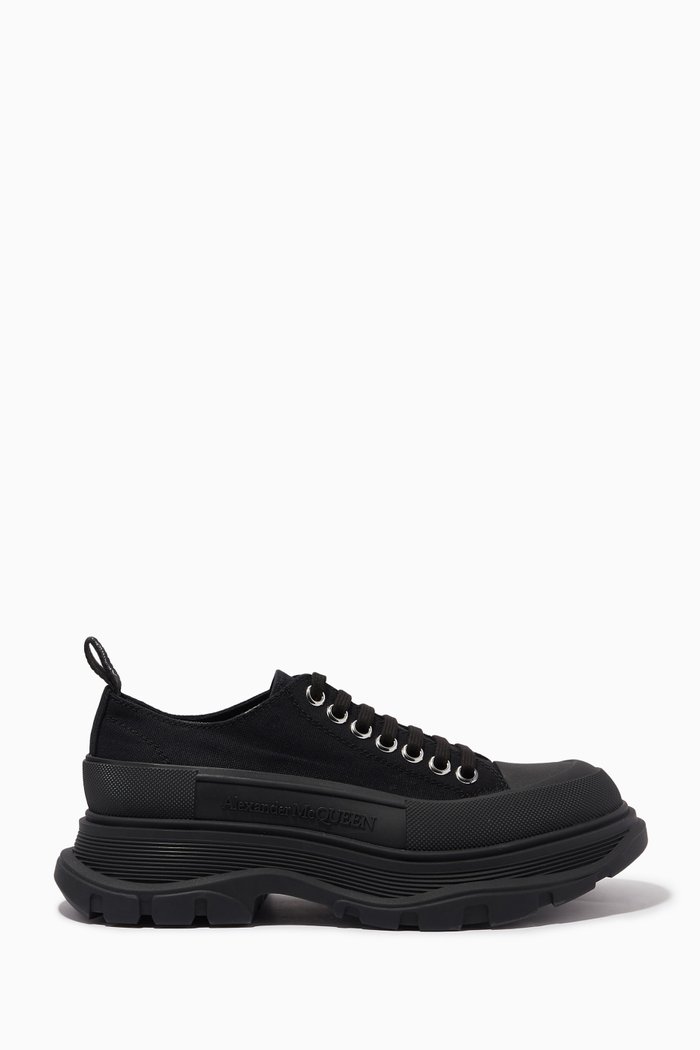

Tread Slick Sneakers in Canvas, Black