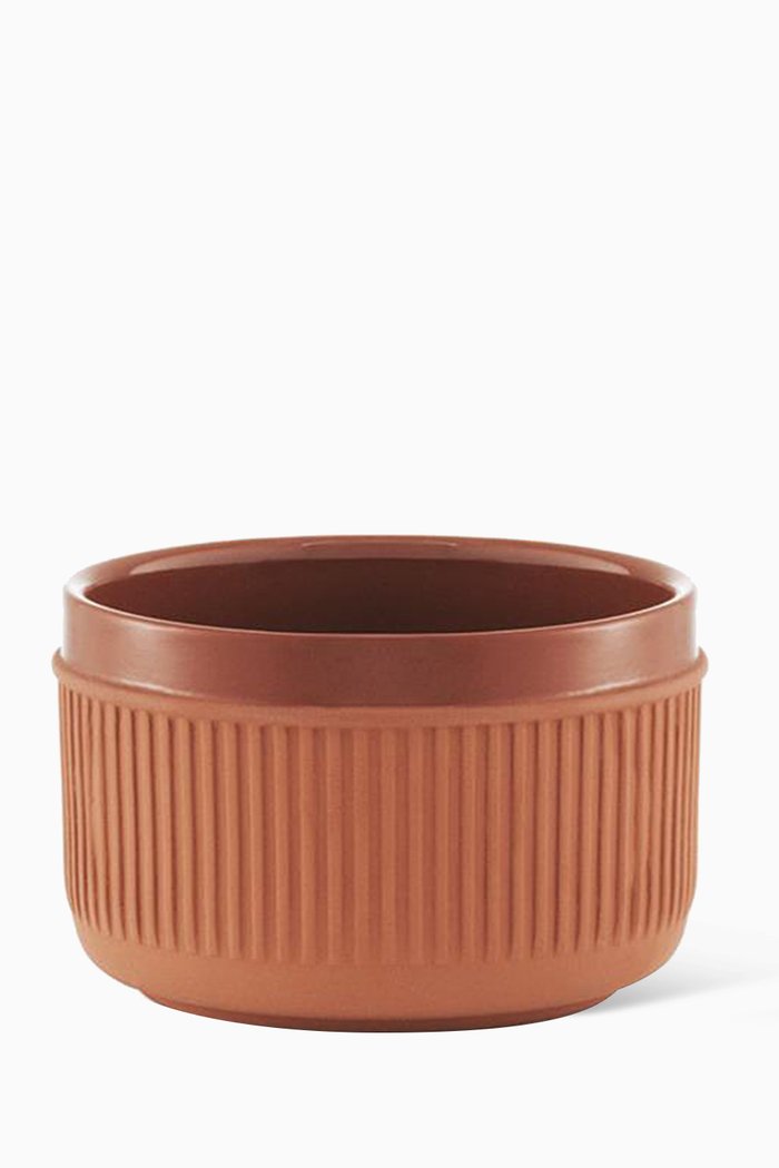 Junto Bowl in Terracotta, Orange