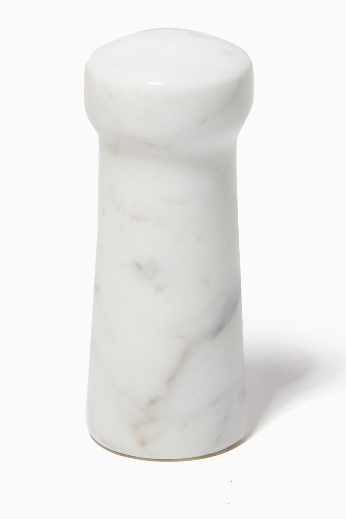 

Craft Salt Shaker in Marble, White