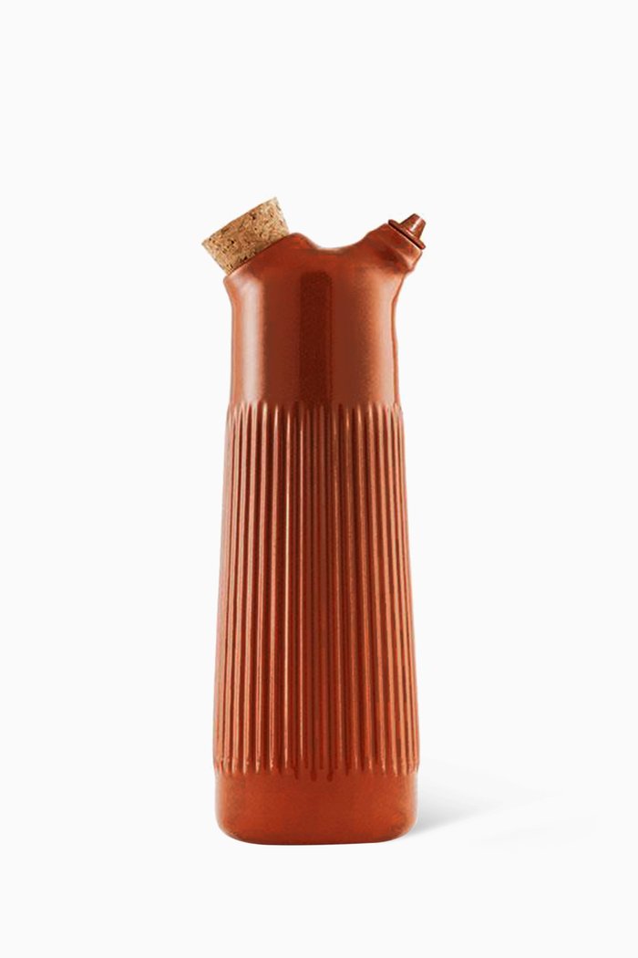 

Junto Oil Bottle in Terracotta, Orange