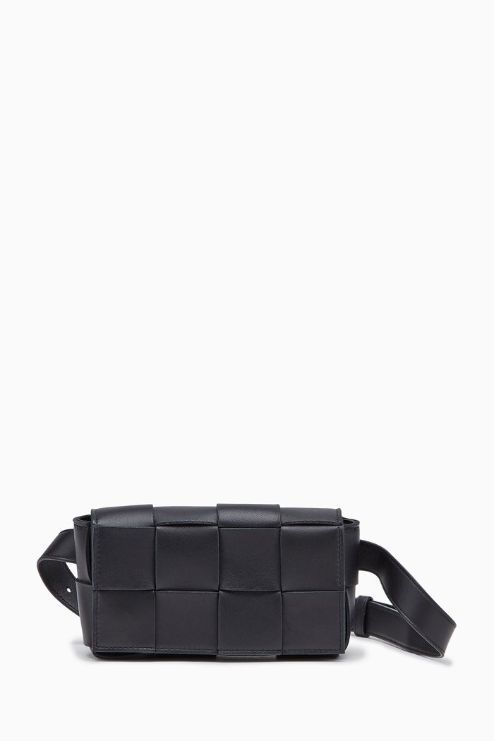 

The Belt Cassette Bag in Nappa, Black