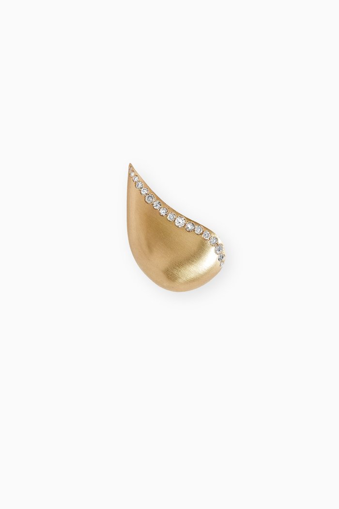 

Fuse Elegance Diamond Single Earlobe Earring in 18kt Yellow Gold