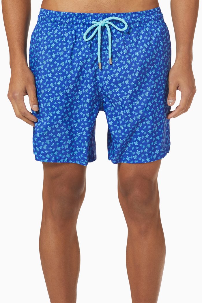 

Mahina Swim Shorts in Recycled Nylon, Blue