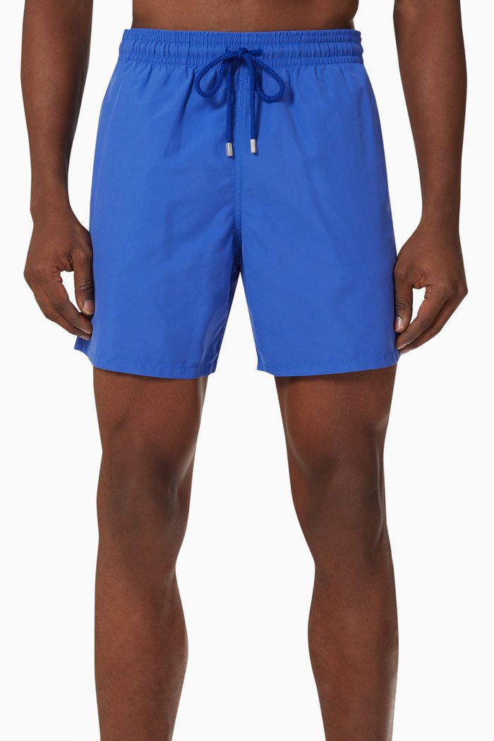 

Moorea Swim Shorts in Recycled Nylon, Blue