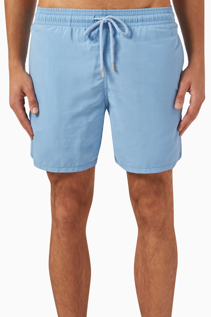 

Moorea Swim Shorts in Recycled Nylon, Blue