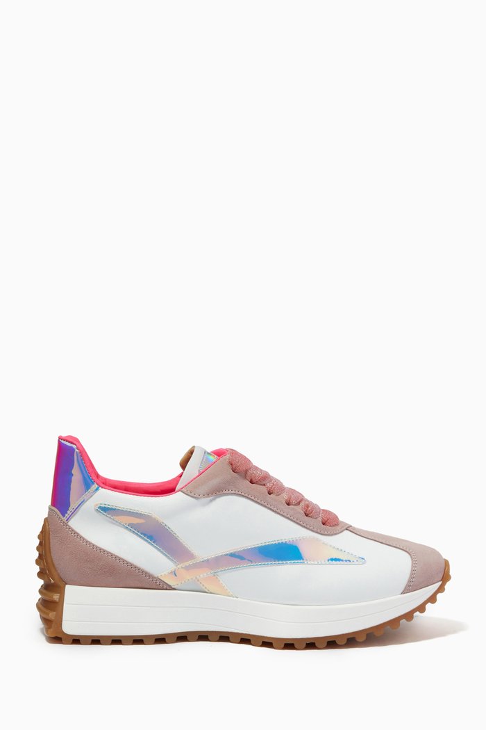 

Sneakers in Leather, Pink