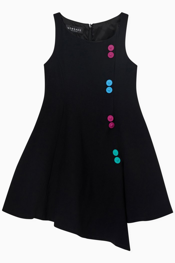 

Medusa Enverts Dress in Crêpe, Black