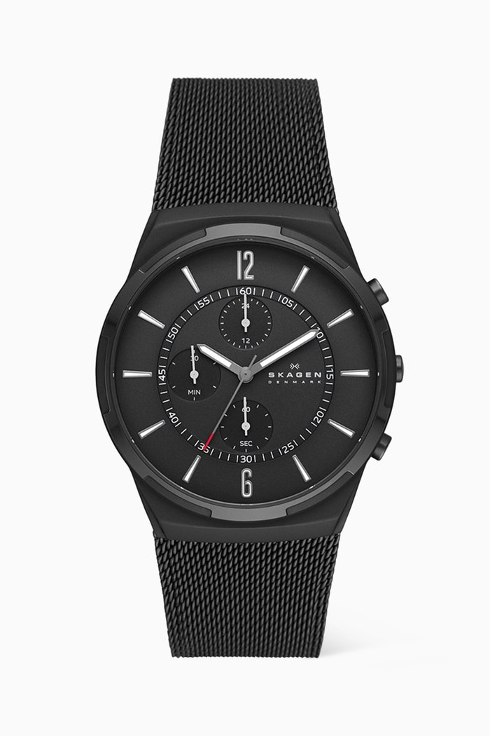 

Melbye Chronograph Watch, 42mm, Black