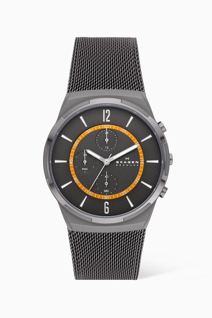 

Melbye Chronograph Watch, 42mm, Black