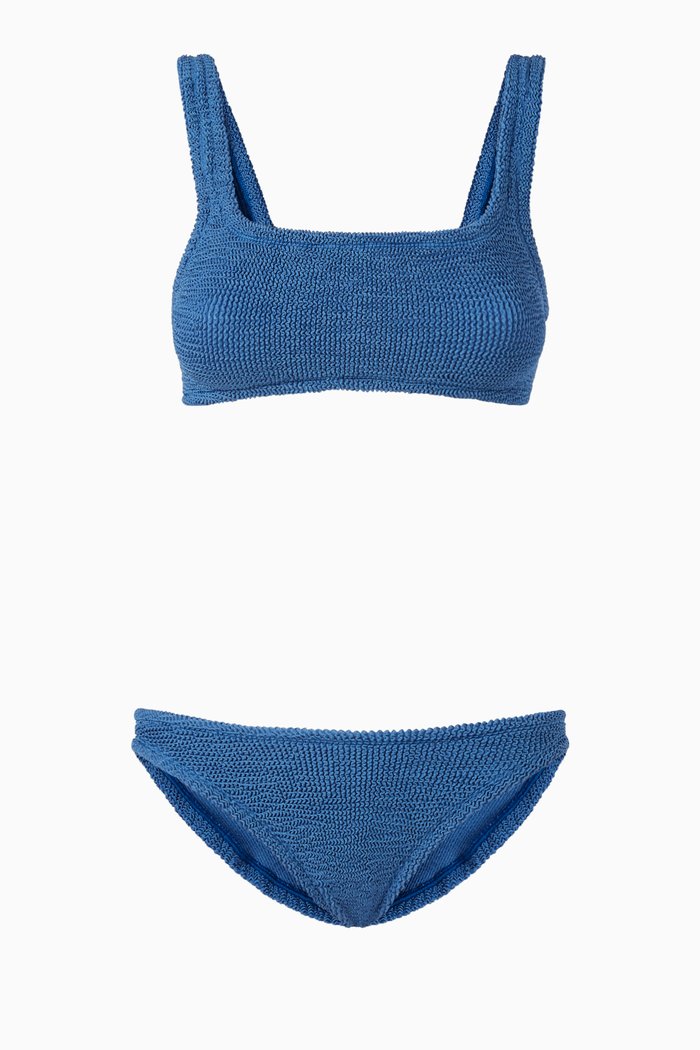 

Xandra Bikini Set in Original Crinkle™, Blue