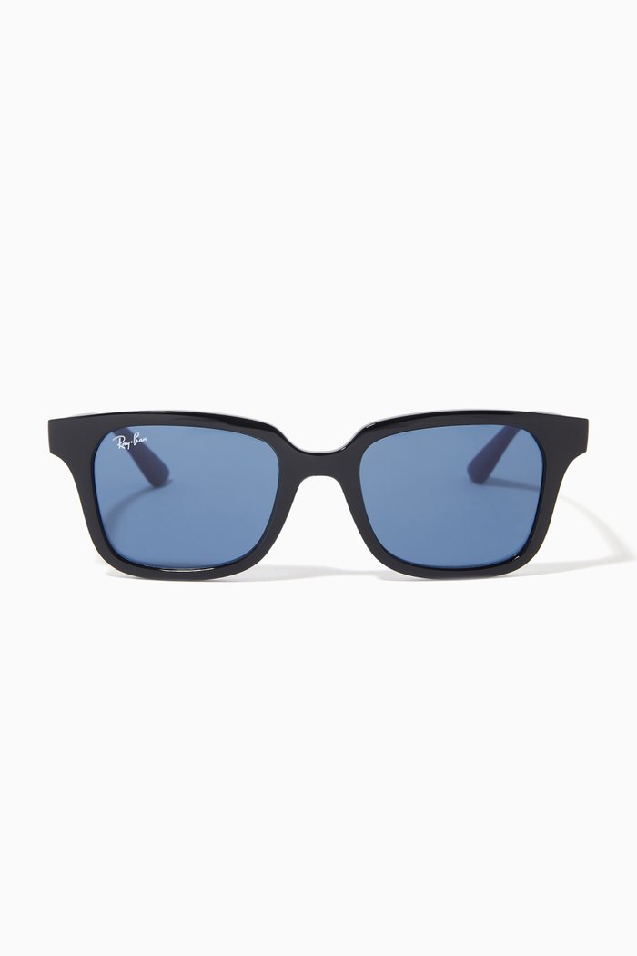 

Meteor Sunglasses in Acetate, Black