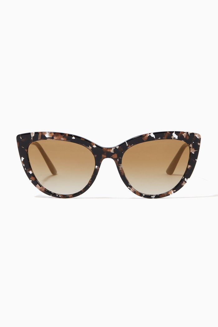 

DG Cat-eye Sunglasses in Acetate, Gold