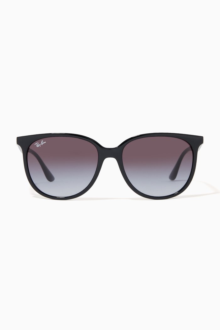 

RB4378 Square Sunglasses in Injected Plastic, Black