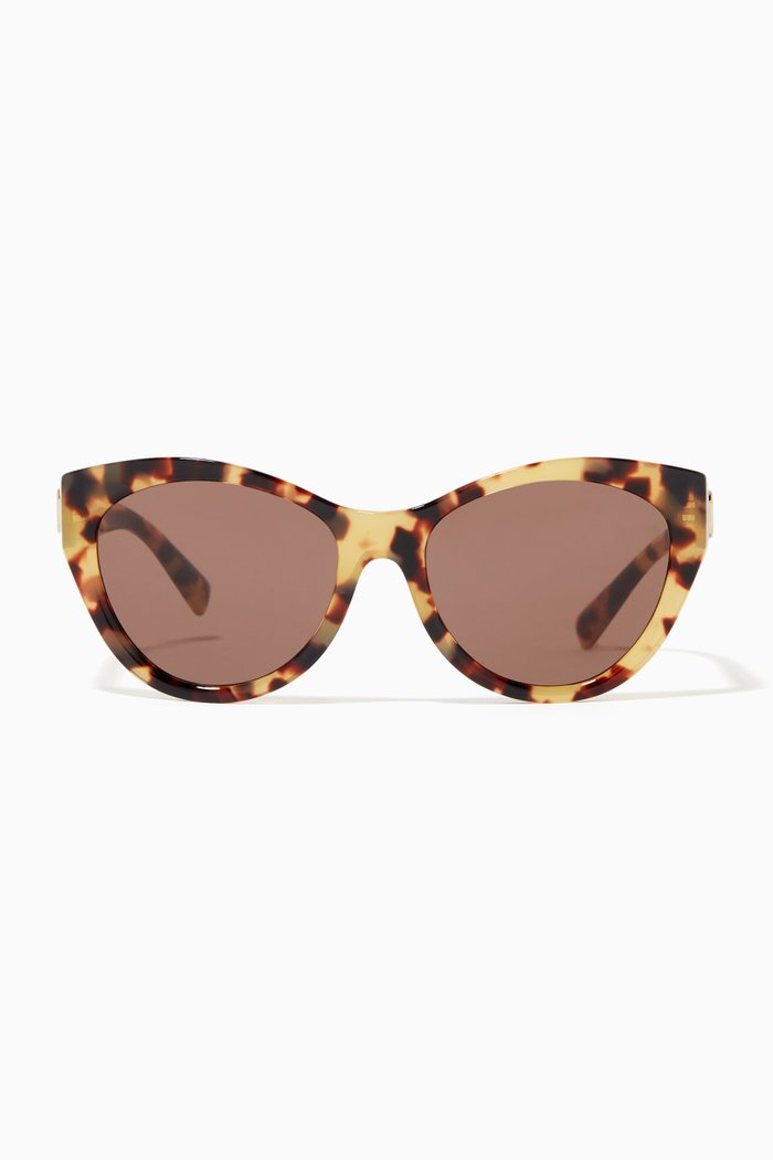 

Valentino Garavani Cat Eye Sunglasses in Acetate, Brown