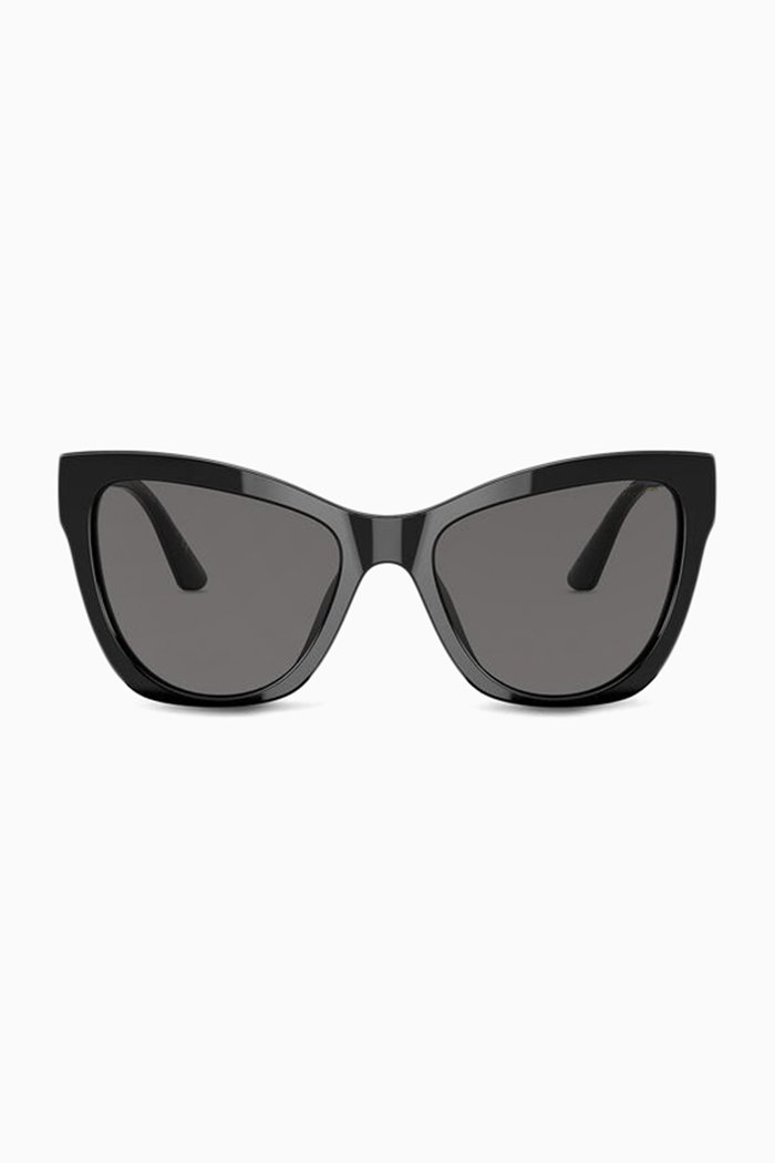 

90s Vintage Logo Sunglasses in Acetate, Black