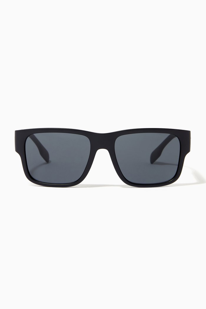 

D-frame Sunglasses in Acetate, Black