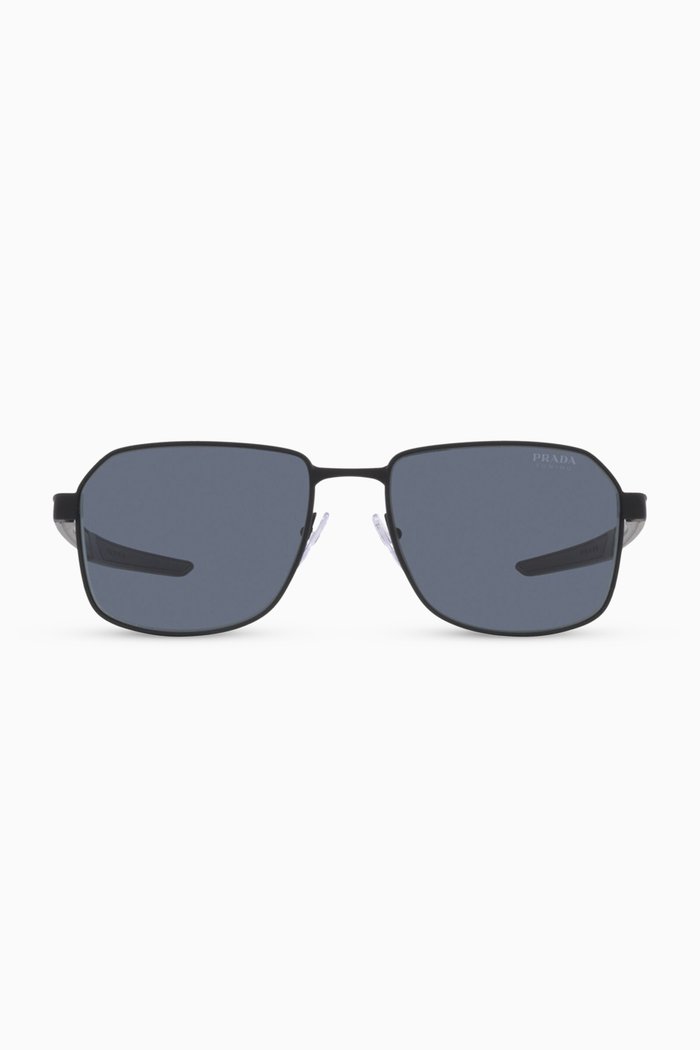 Sunglasses in Metal, Black