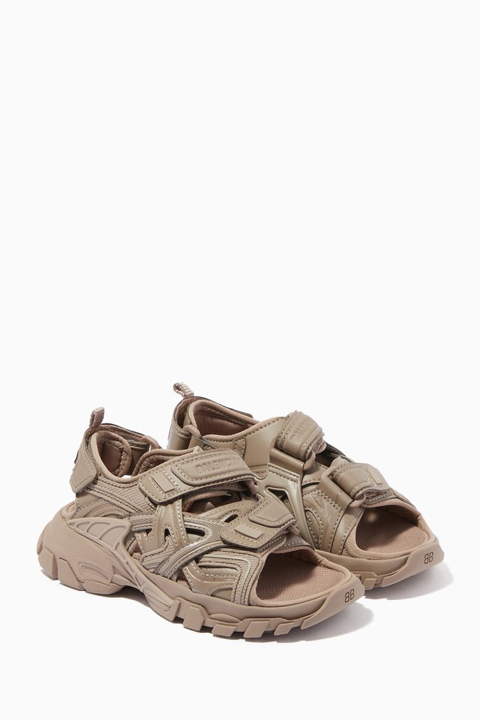 

Track Sandals in Mesh & Nylon, Neutral