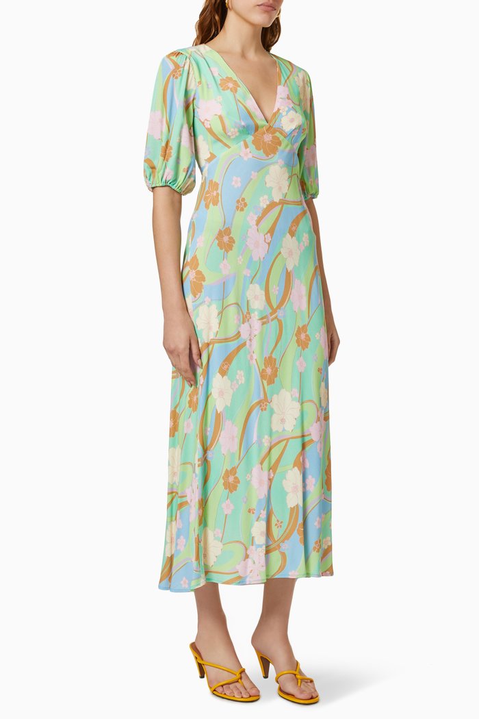 

Steph Midi Dress, Blue