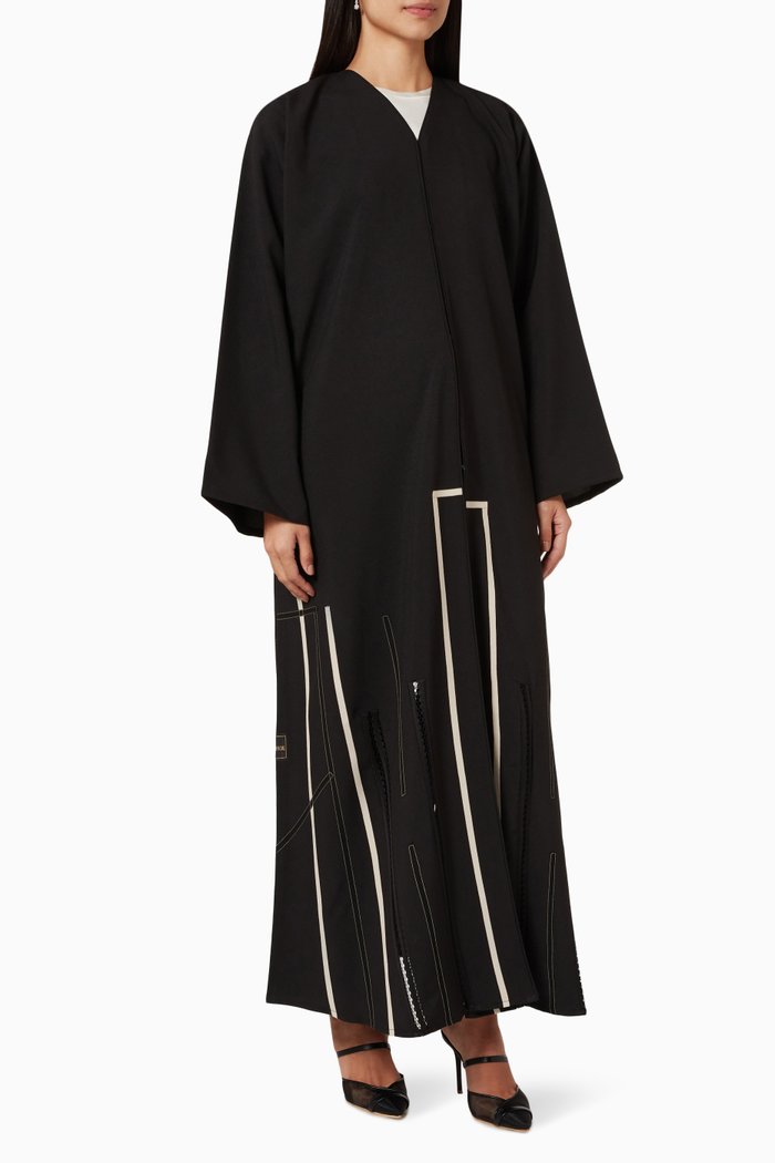 

Long Sleeve Abaya, Black