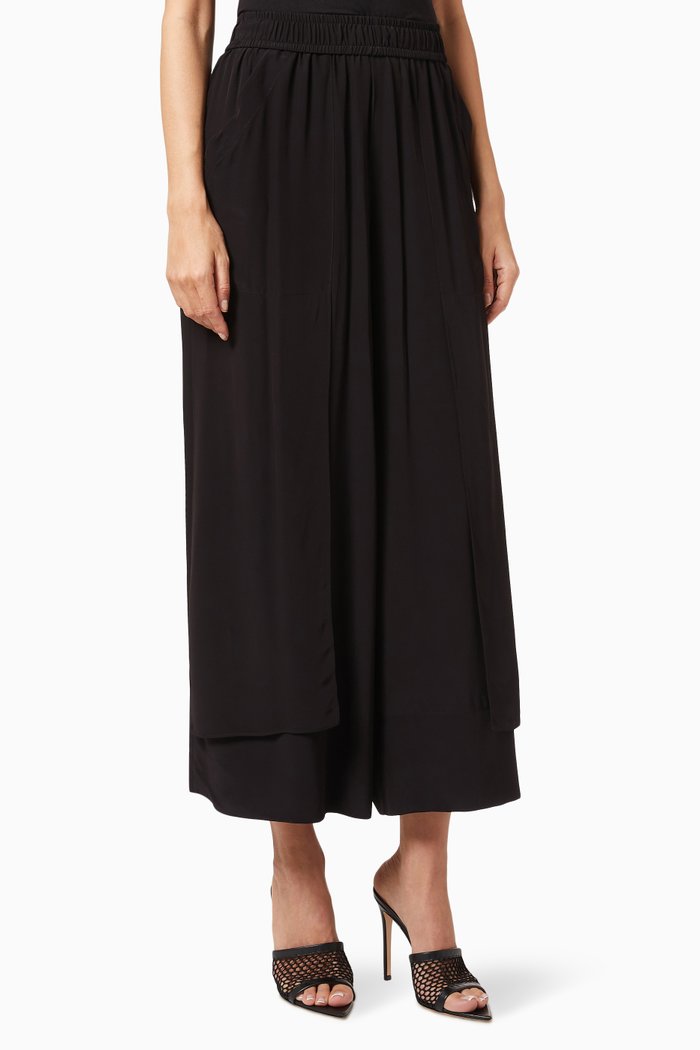 

Layered Pants, Black