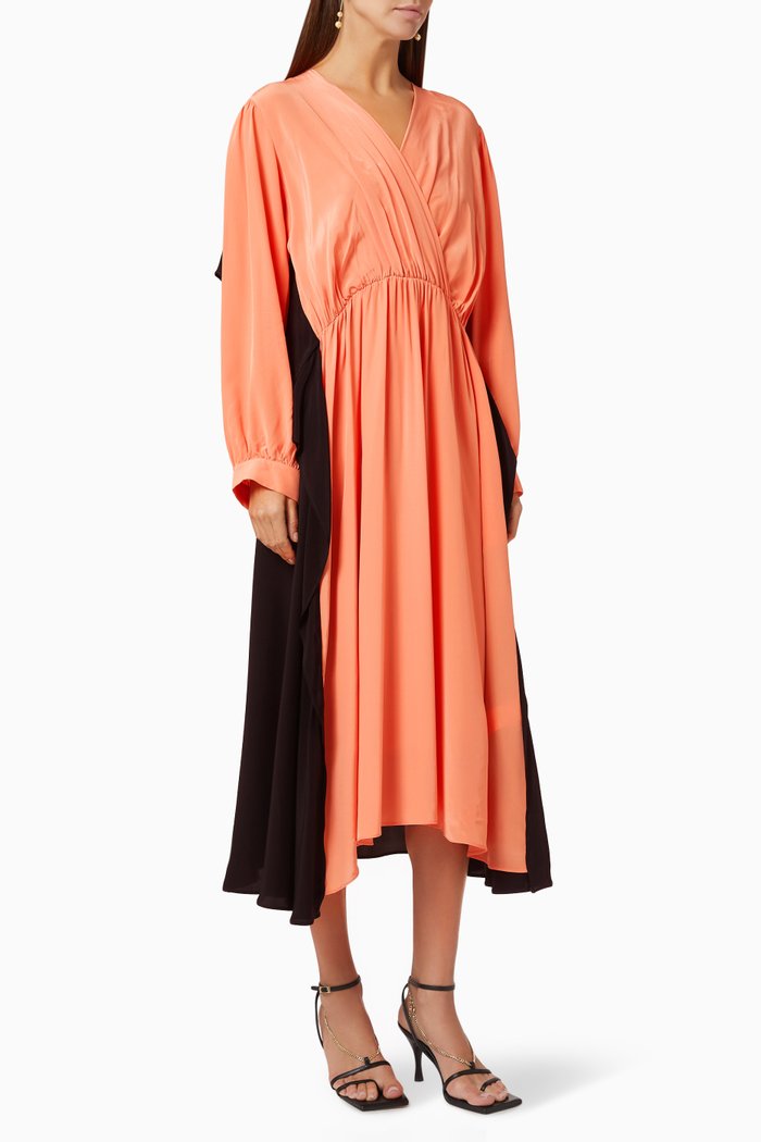 

Colour Block Dress, Orange