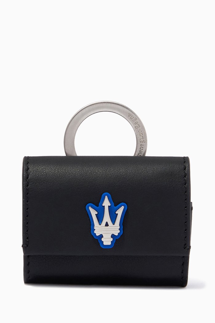 

Small AirPods Pro Case in Leather, Black