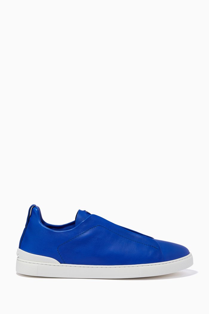 

Maserati Triple Stitch™ Sneakers in Calfskin, Blue