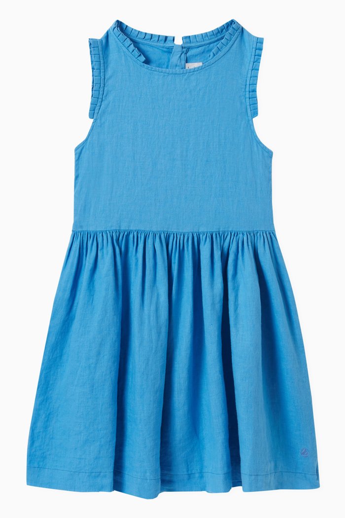 

Linen Dress, Blue