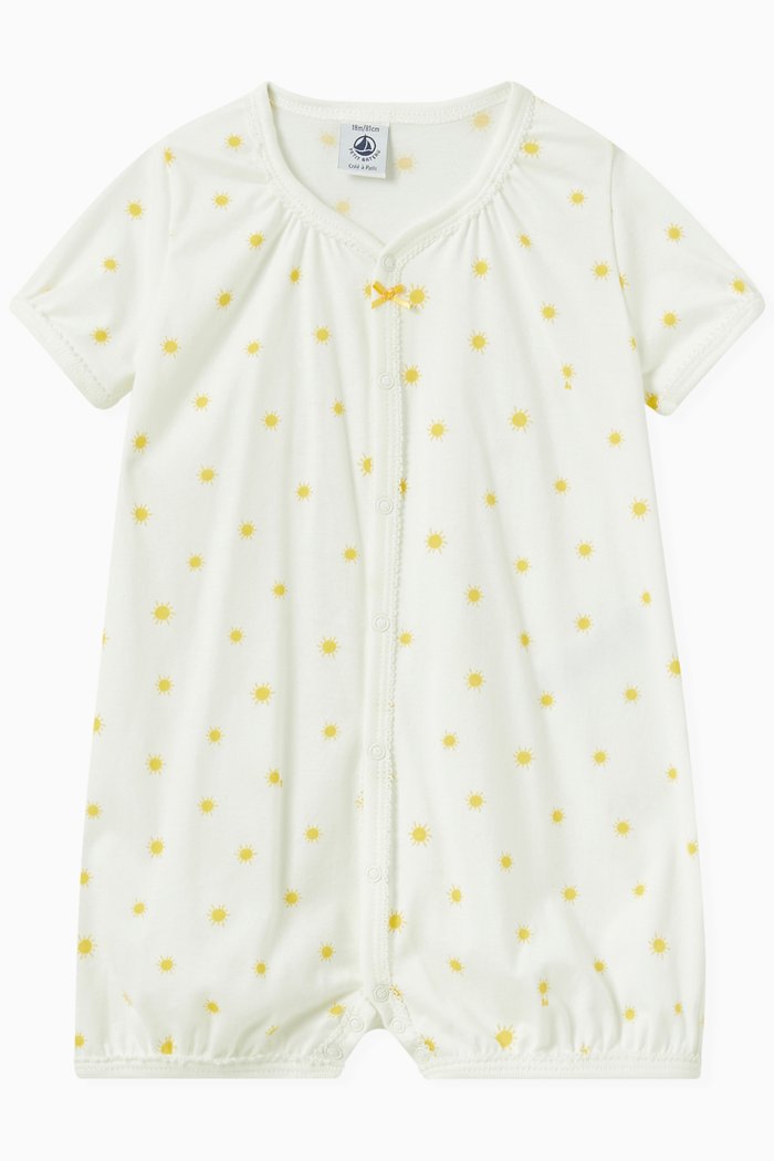 

Sunny Playsuit in Cotton, White