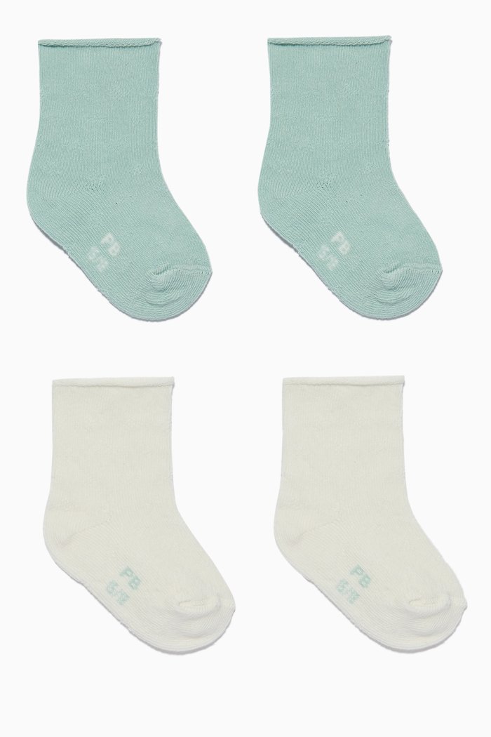 

Openwork Socks, Set of 2, Multicolour