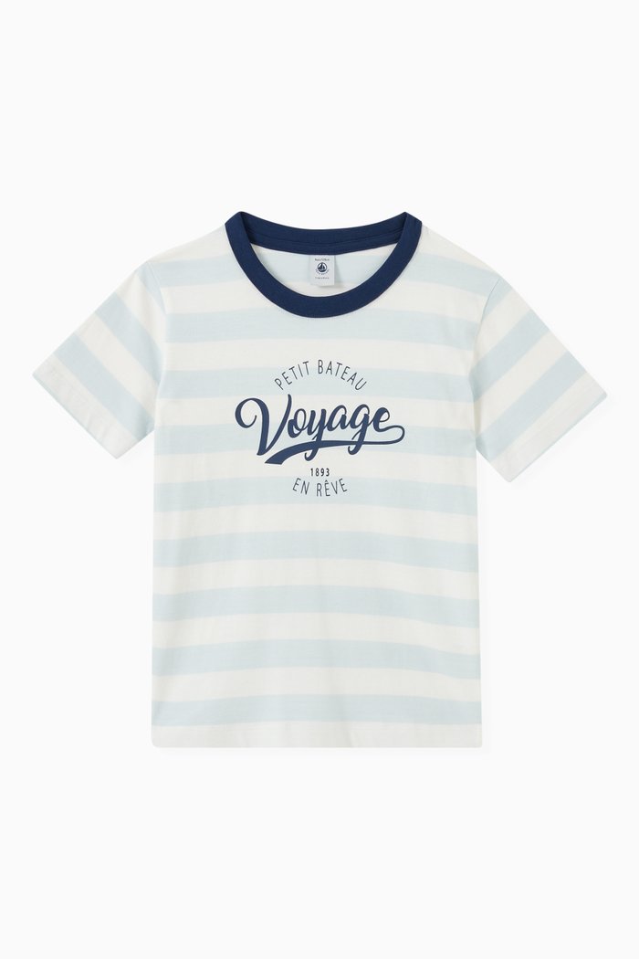 

T-Shirt in Jersey, Blue