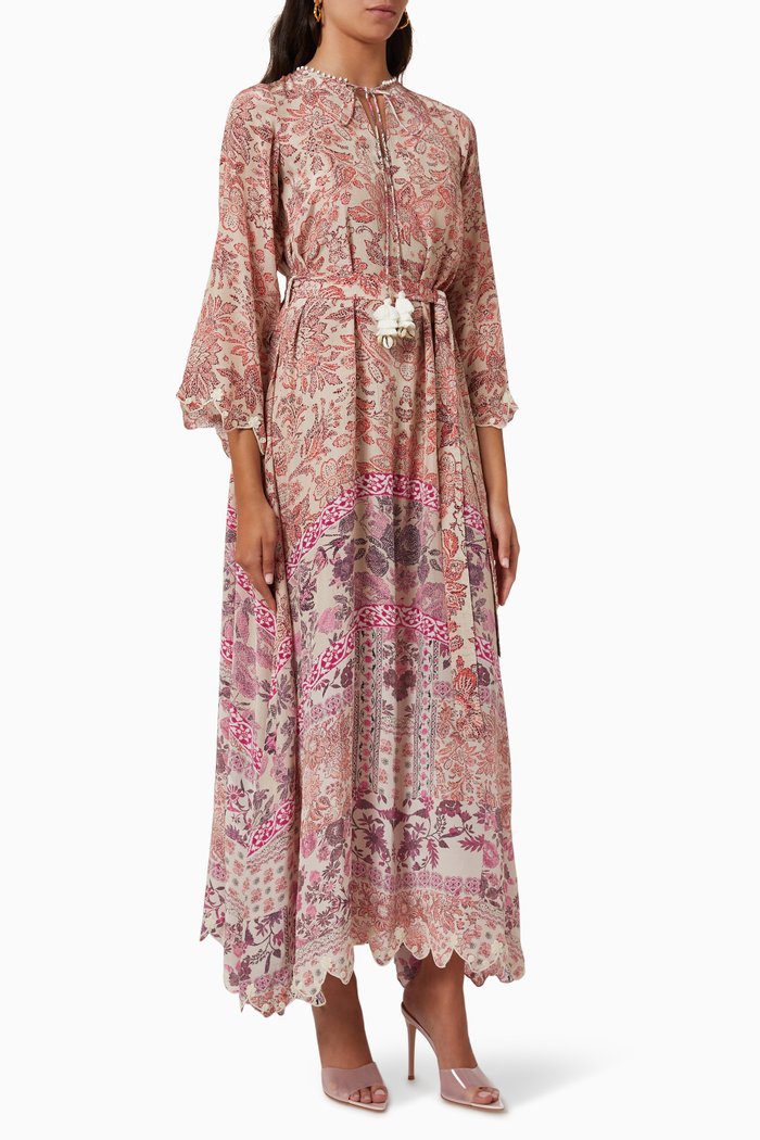 

Suki Kaftan in Crepe, Red
