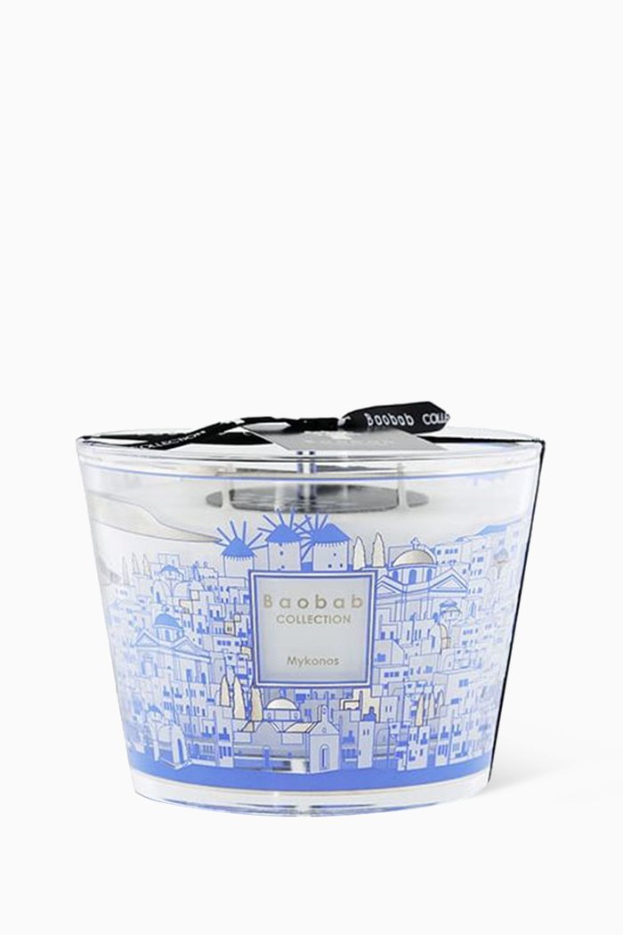 

Mykonos Baobab Max 10 Cities Candle 500g, Multicolour