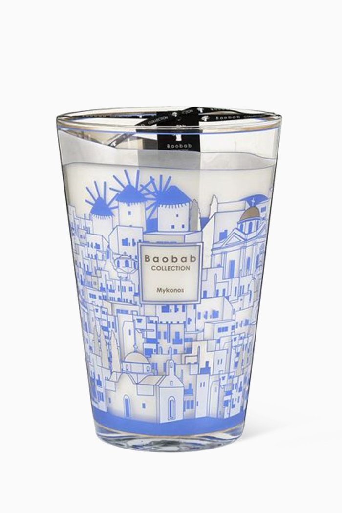 

Mykonos Baobab Maxi Max Cities Candle 6500g, Multicolour