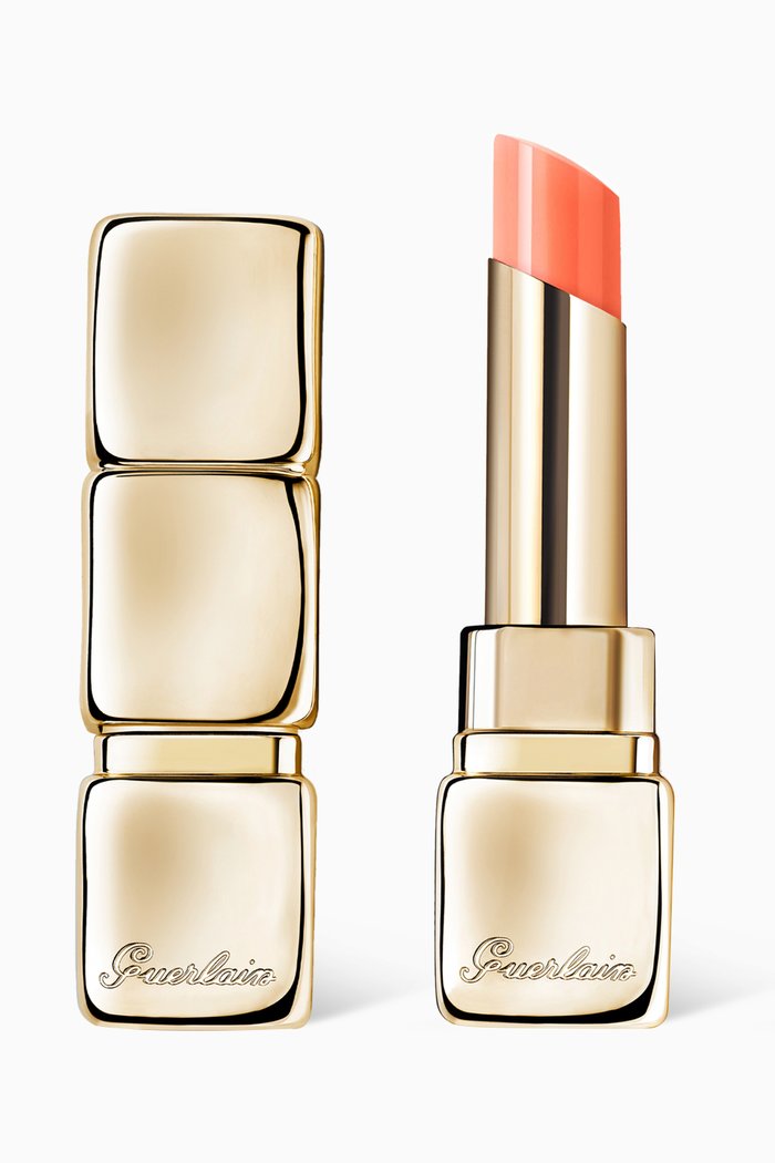 

319 Peche Glow KissKiss Bee Glow Tinted Lip Balm, 3.2g, Colourless