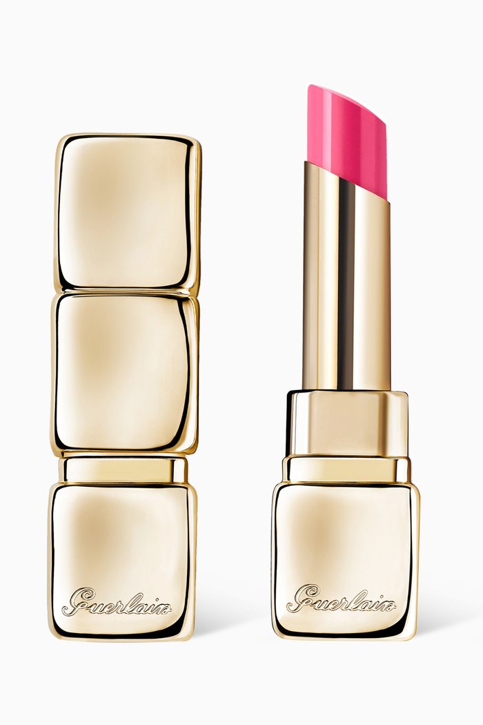 

409 Fuchsia Glow KissKiss Bee Glow Tinted Lip Balm, 3.2g, Colourless