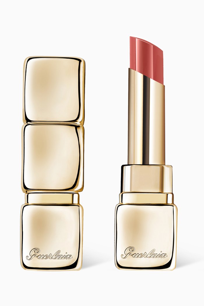 139 Dahlia Kiss KissKiss Shine Bloom Lipstick Balm, 3.2g, Colourless