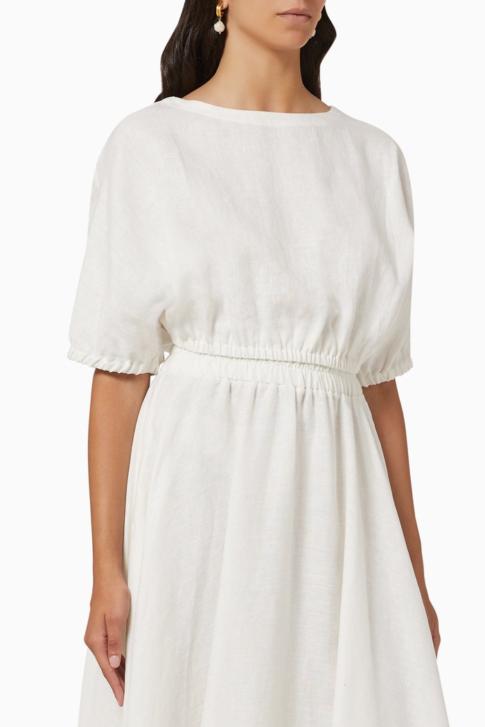

Arki Safari Cropped Top, White