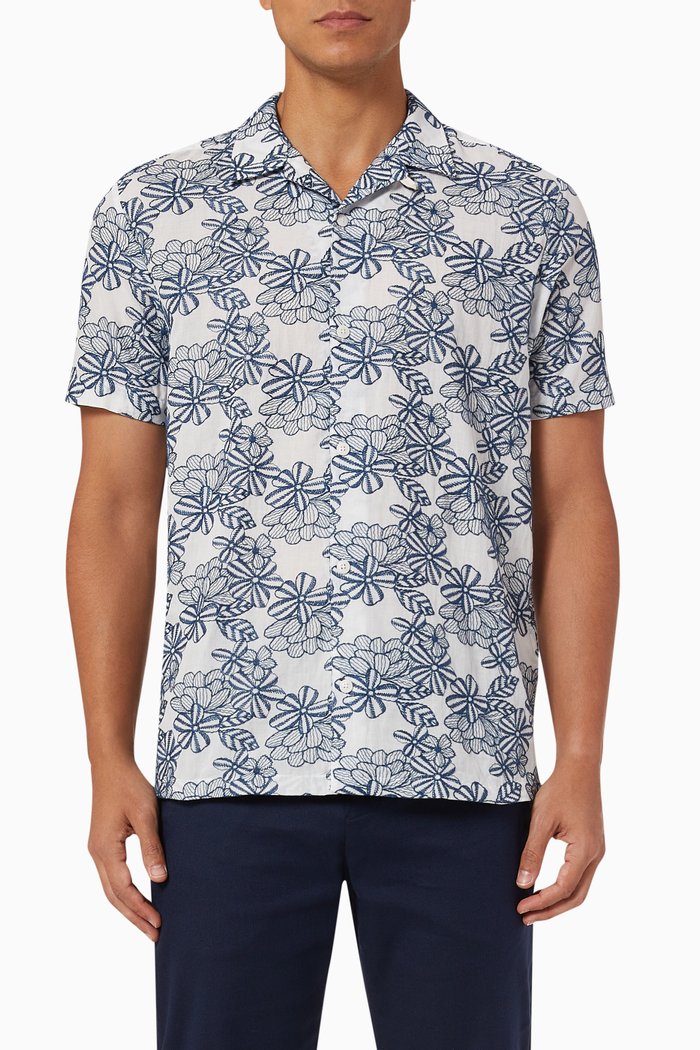 

Mannor Shirt in Cotton, White